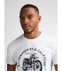Tee shirt mc petrol 0000white