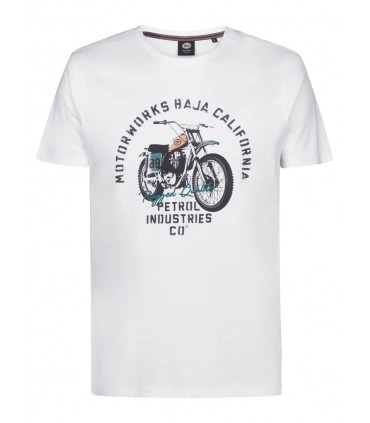 Tee shirt mc petrol 0000white