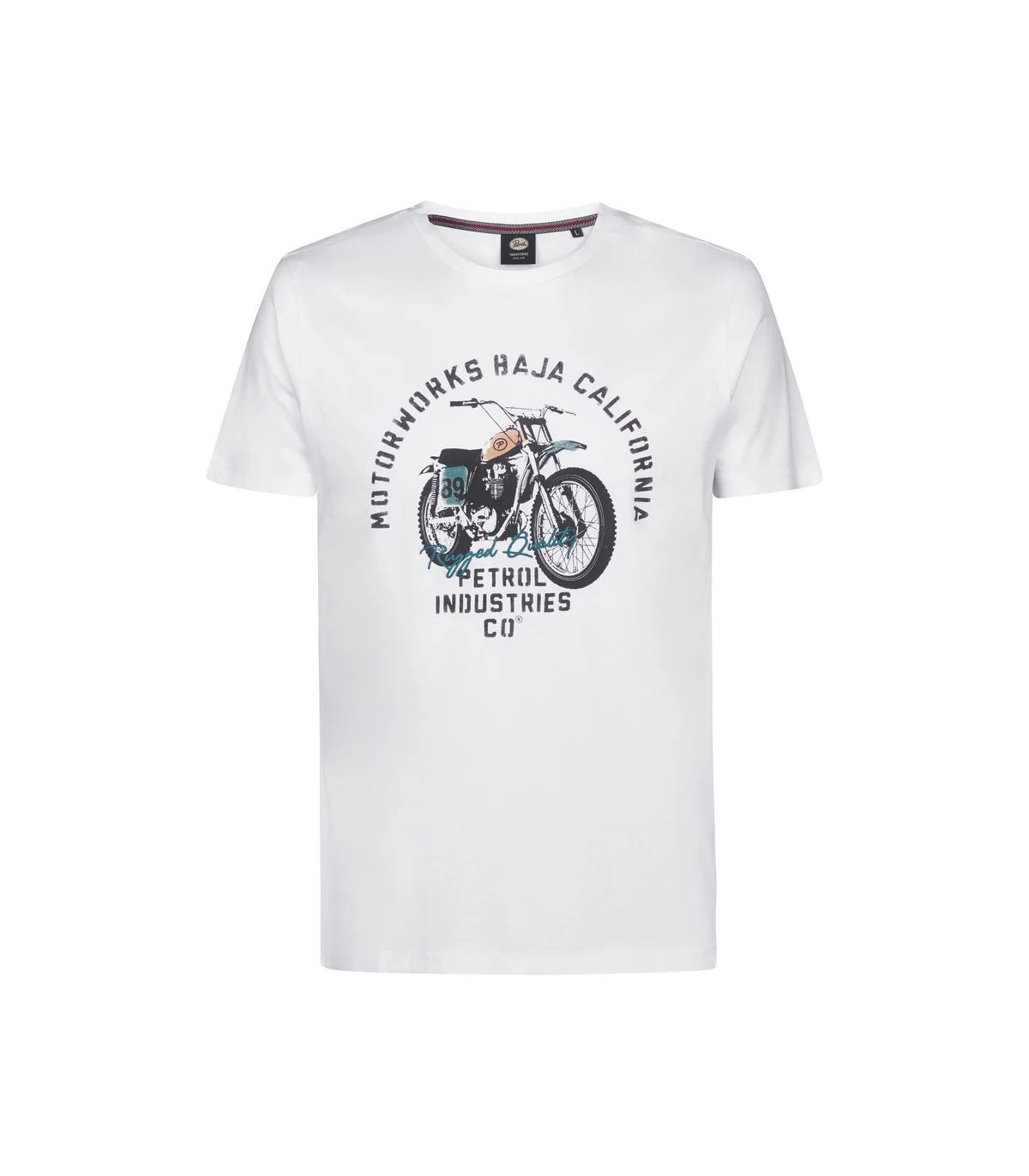 Tee shirt mc petrol 0000white