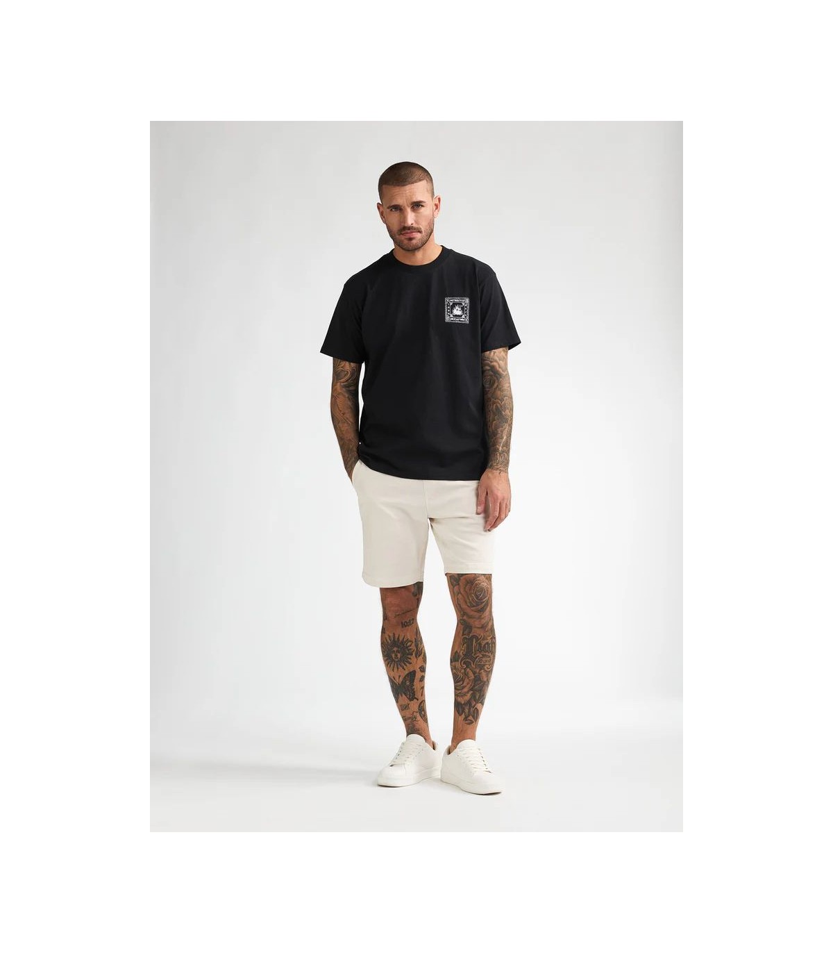 Bermuda chino petrol 0112seashell