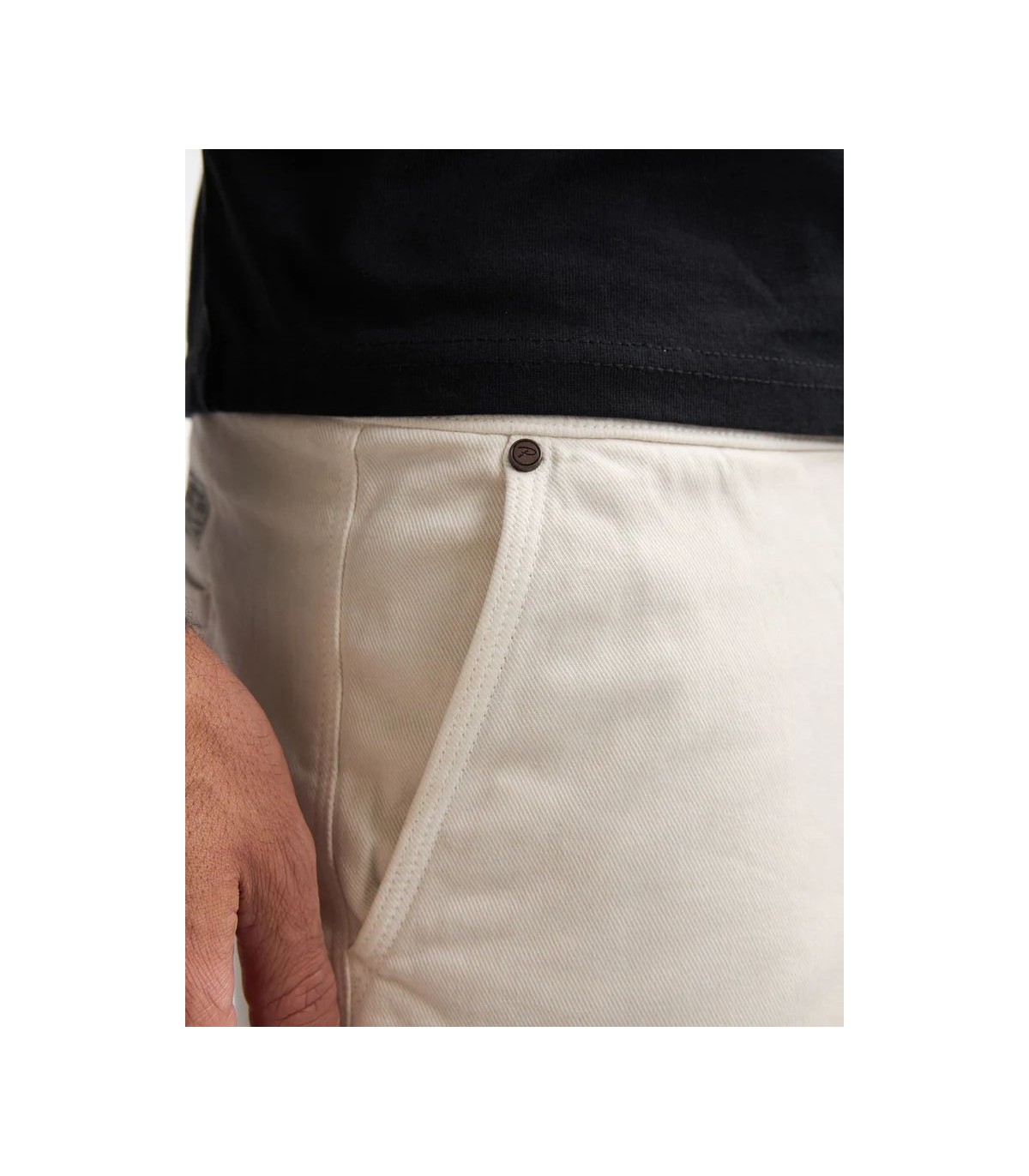 Bermuda chino petrol 0112seashell