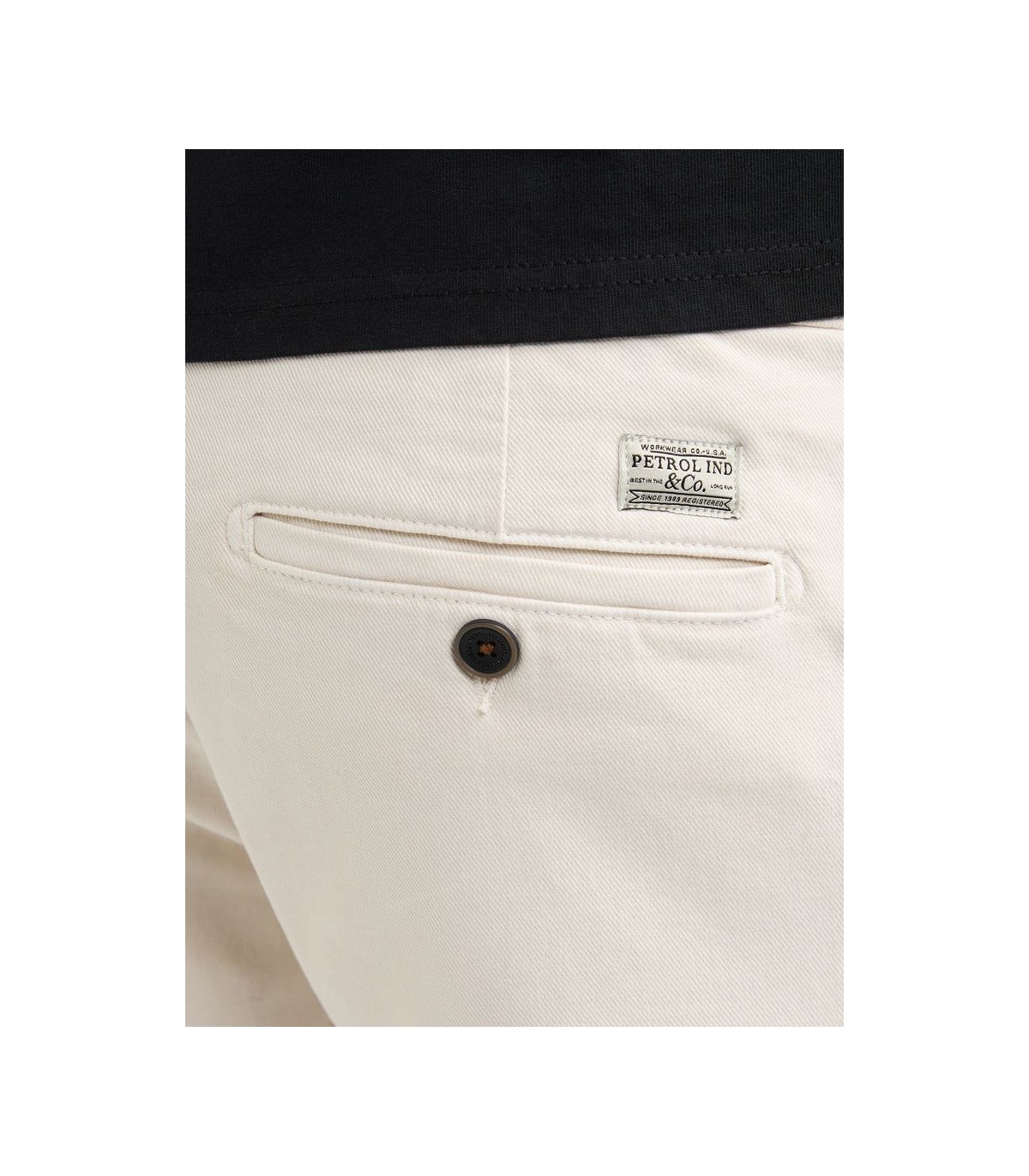 Bermuda chino petrol 0112seashell