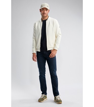Sweat zippe benson & cherry ecru