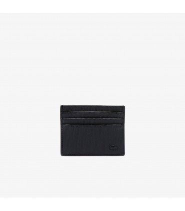 Maroquinerie portecarte lacoste 000noir