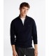 Pull col zippe tommy menswear dw5desertsky