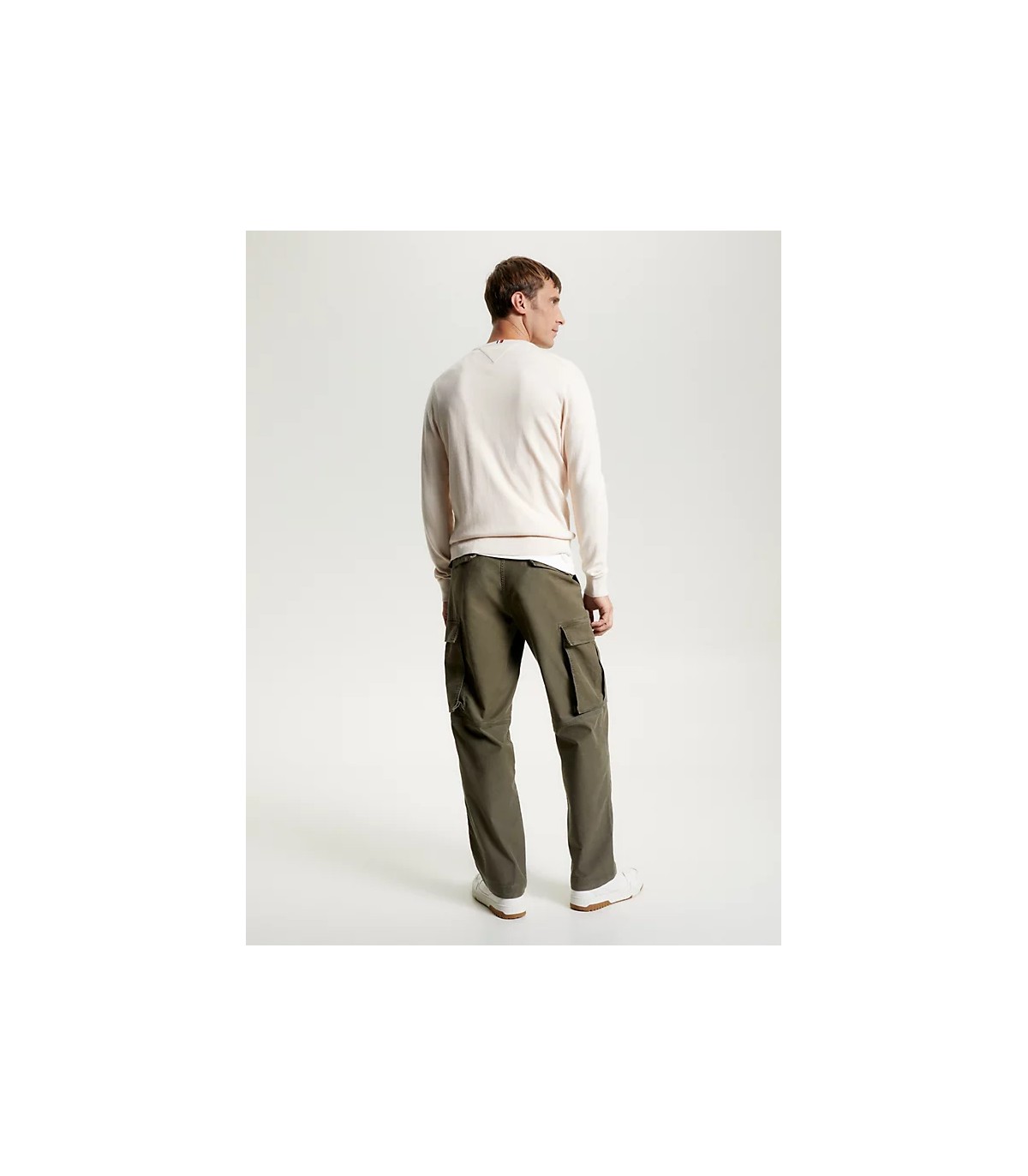 Pull col rond tommy menswear abhcreme