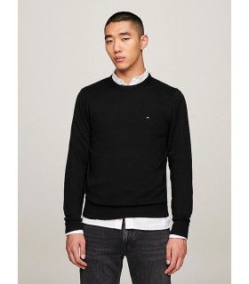 Pull col rond tommy menswear bdsblack
