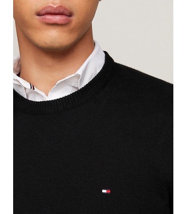 Pull col rond tommy menswear bdsblack