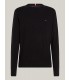 Pull col rond tommy menswear bdsblack