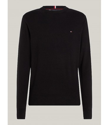 Pull col rond tommy menswear bdsblack