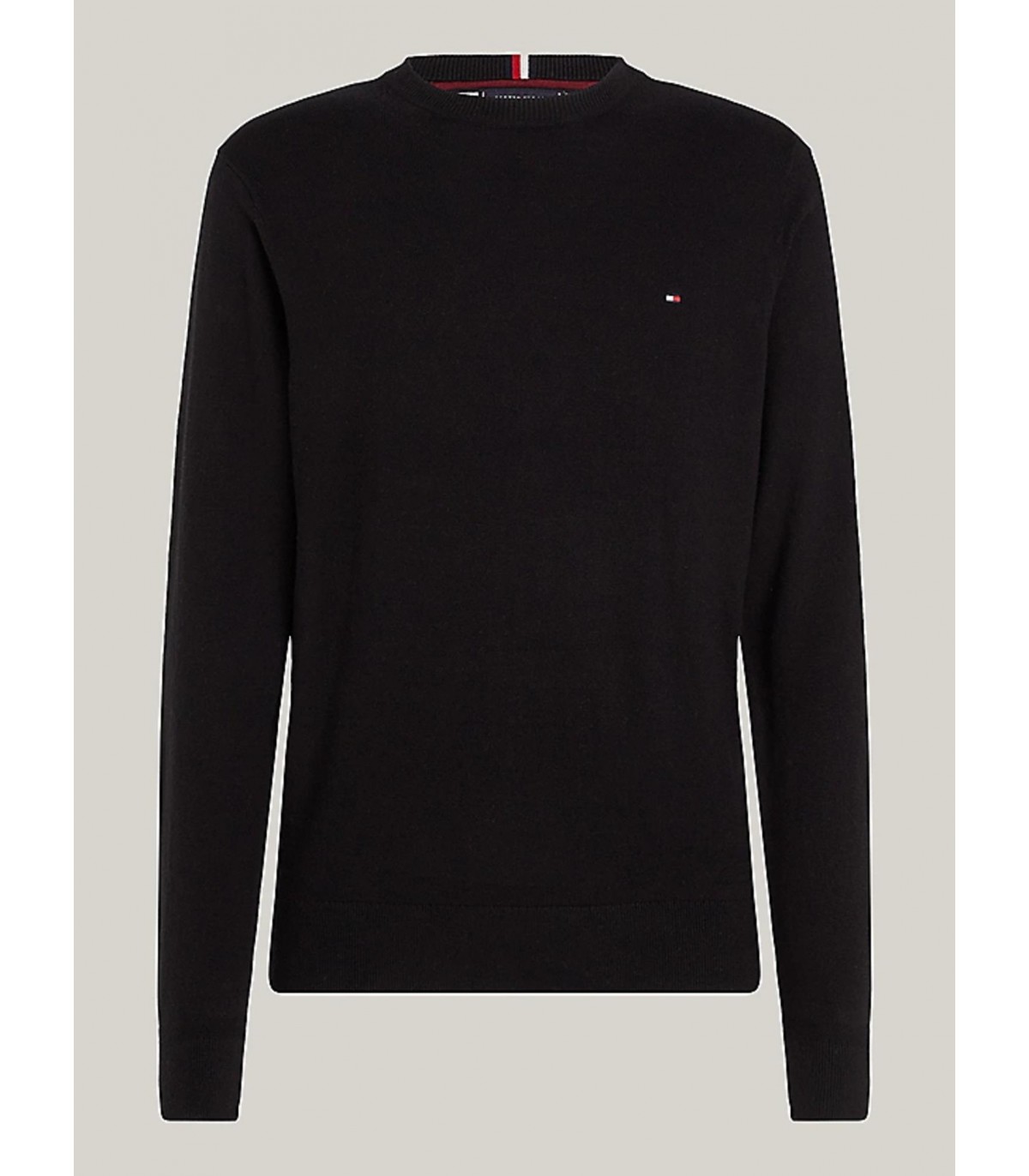 Pull col rond tommy menswear bdsblack