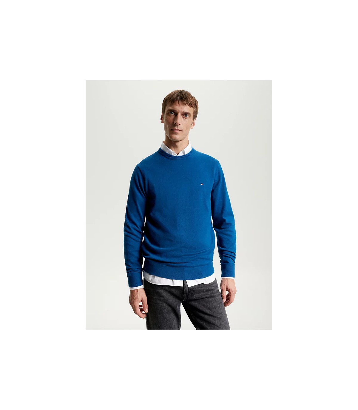 Pull col rond tommy menswear c3jdeepindigo