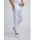 Pantalon jogging benson & cherry blanc