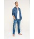 Pantalon jean tps cerises blue