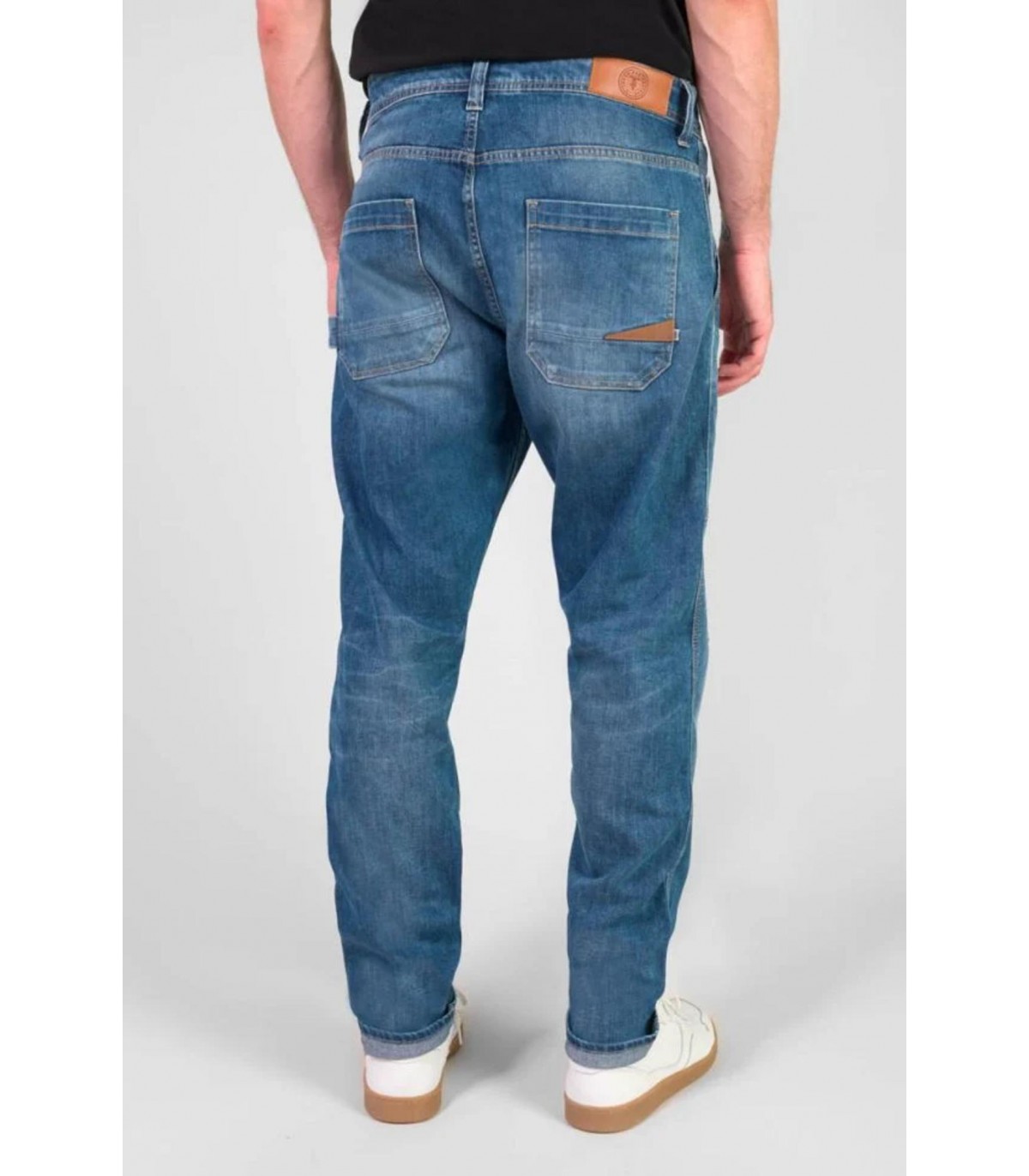 Pantalon jean tps cerises blue