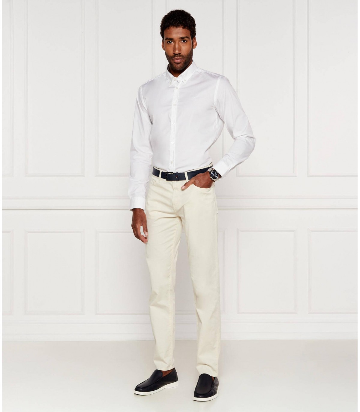 Chemise ml boss black 100white