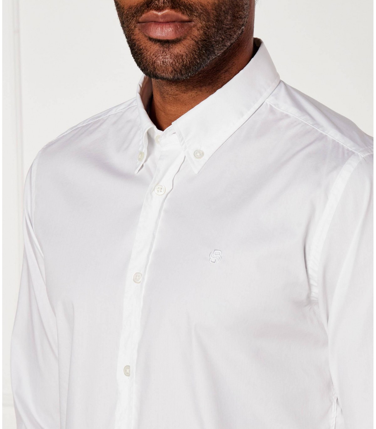 Chemise ml boss black 100white