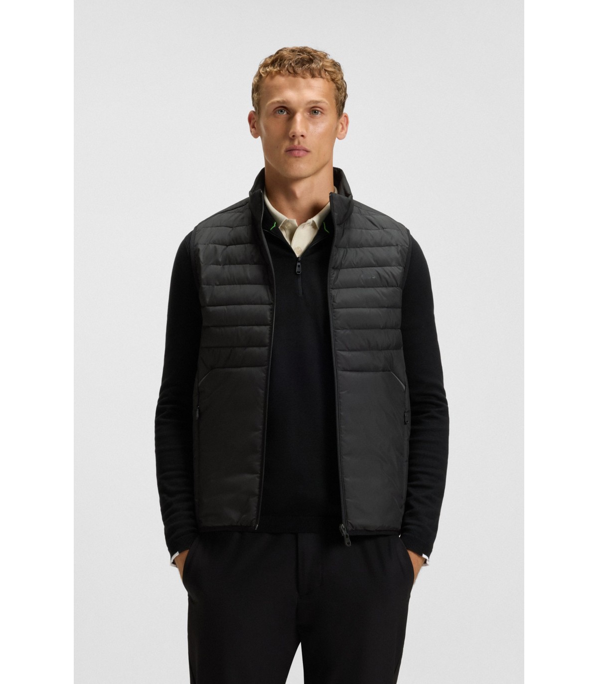 Doudoune sans manche boss green 001black