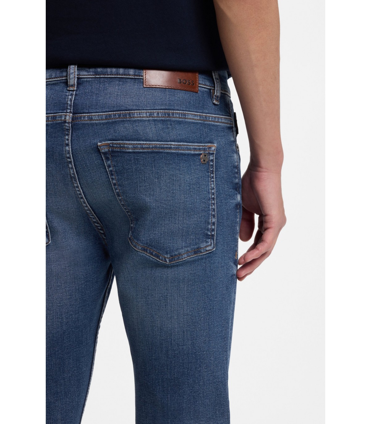 Pantalon jean boss orange 435brightblue