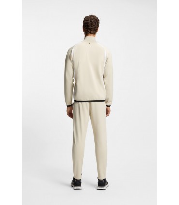 Sweat zippe boss green 272lightbeige