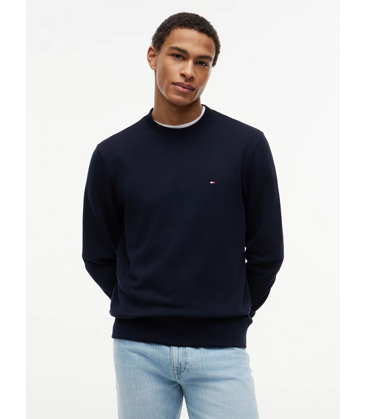 Sweat col rond tommy menswear dw5desertsky