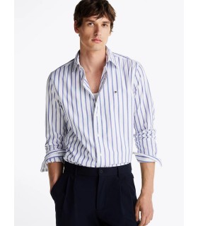 Chemise ml tommy menswear 0gzbleu/white
