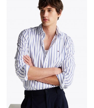 Chemise ml tommy menswear 0gzbleu/white