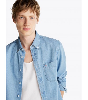 Chemise ml tommy menswear 1bblightblue