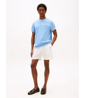 Tee shirt mc tommy menswear c14cloudyblue