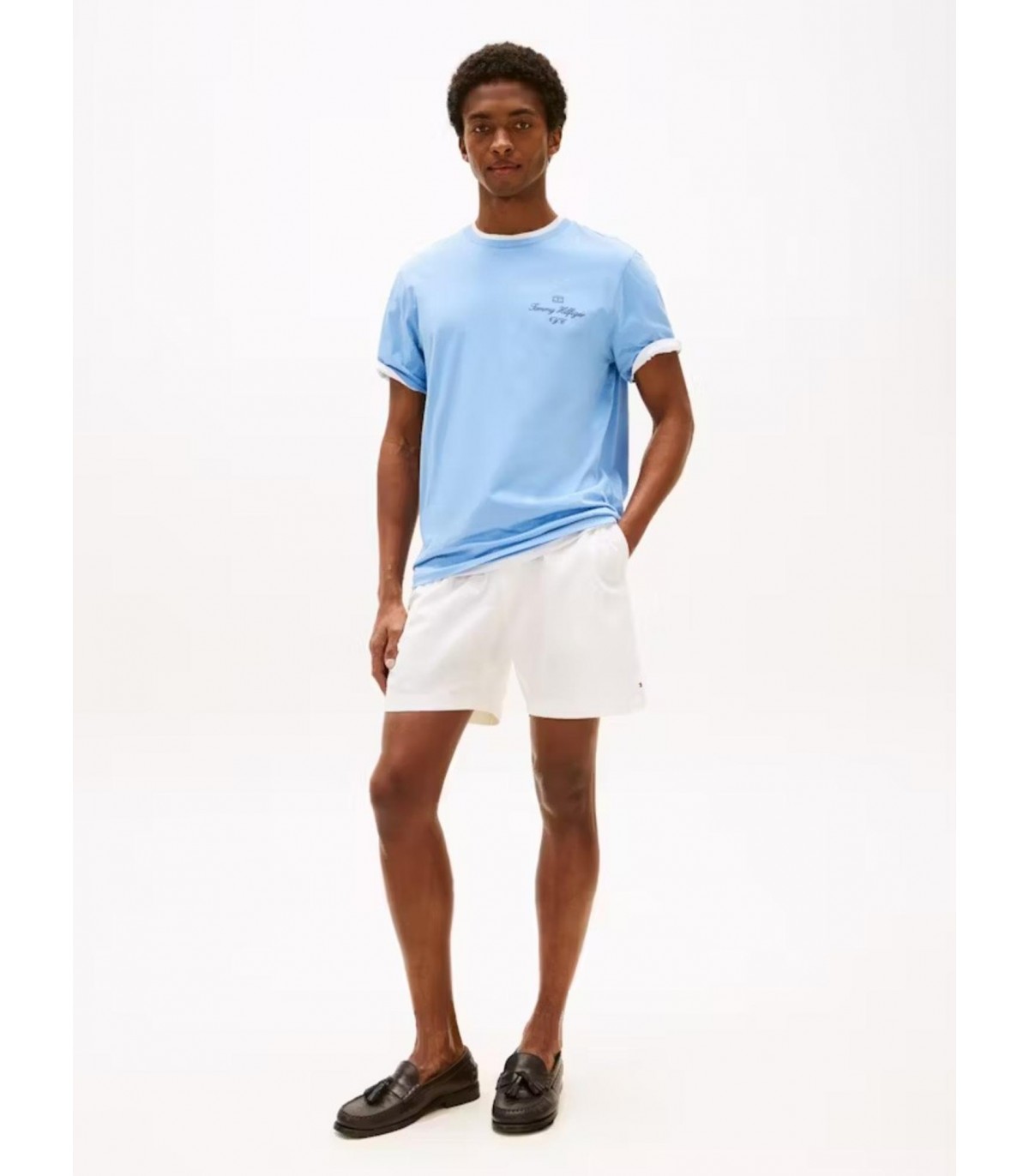 Tee shirt mc tommy menswear c14cloudyblue