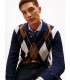 Pull col v tommy menswear dw5desertsky