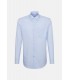 Chemise ml uni seidensticker 12bleu
