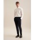 Chemise ml uni seidensticker 21ecru