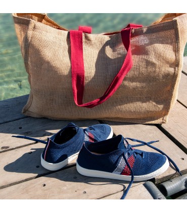 Baskets ector navy/tricolore