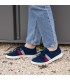 Baskets ector navy/tricolore
