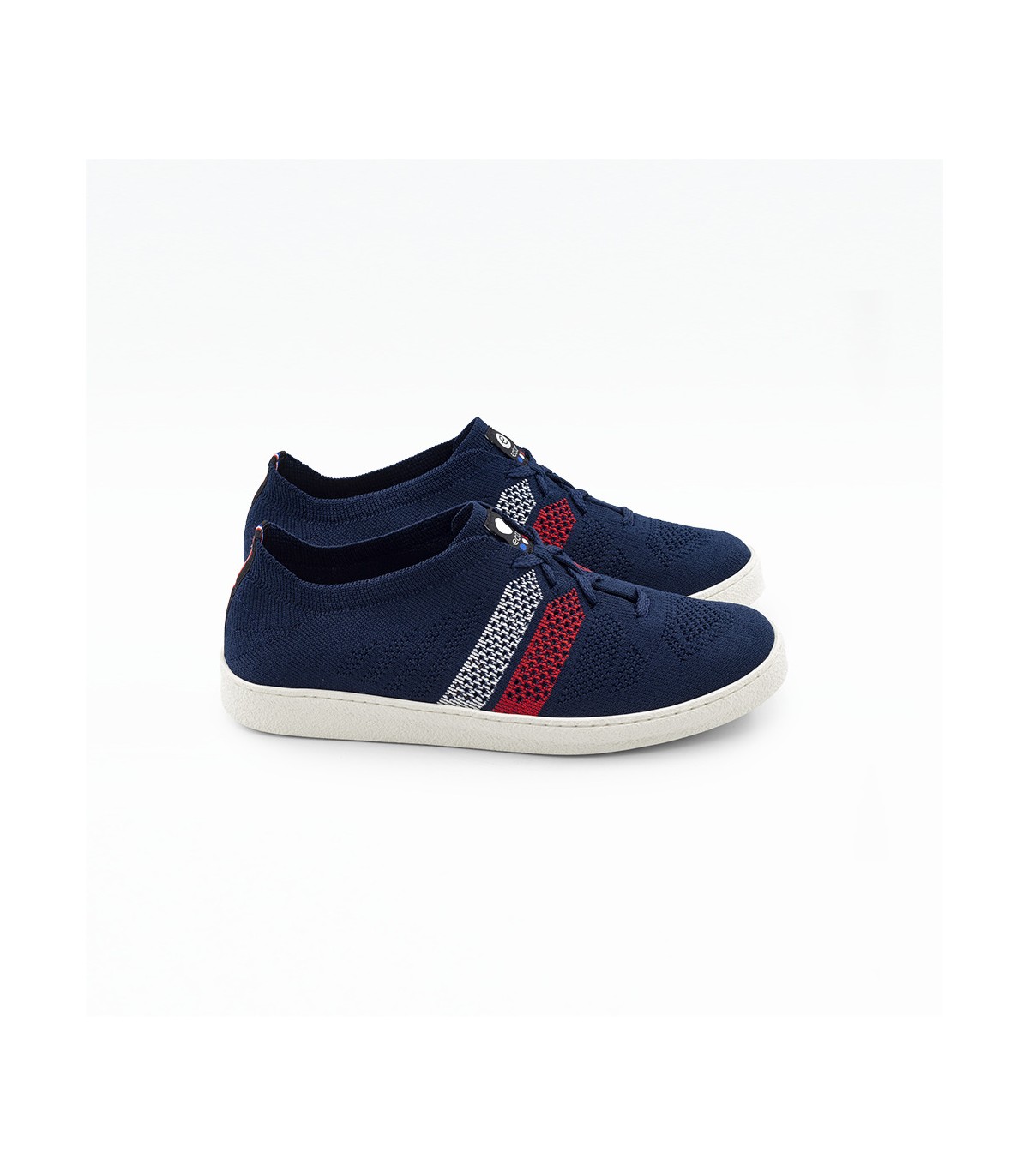 Baskets ector navy/tricolore