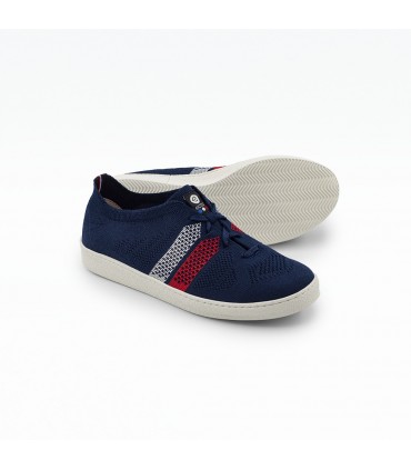 Baskets ector navy/tricolore