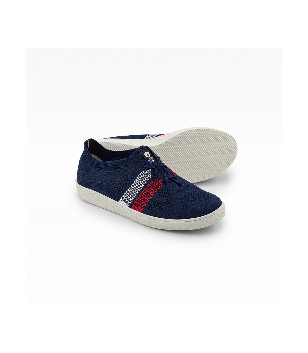 Baskets ector navy/tricolore