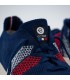 Baskets ector navy/tricolore
