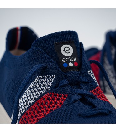 Baskets ector navy/tricolore