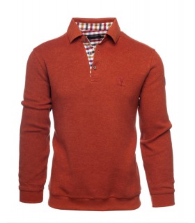 Polo ml ethnic blue orange
