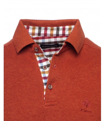 Polo ml ethnic blue orange