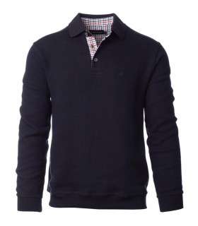 Polo ml ethnic blue marine