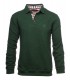 Polo ml ethnic blue vert fonce