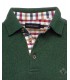 Polo ml ethnic blue vert fonce