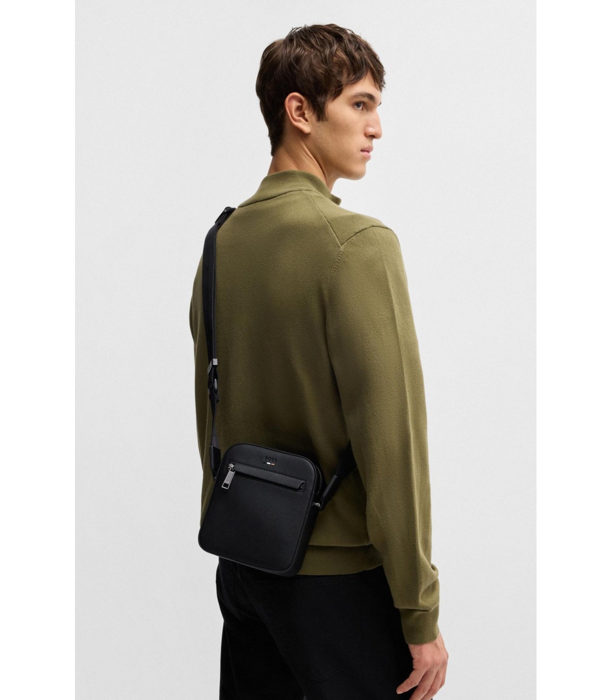 Maroquinerie sacoche boss black 001black
