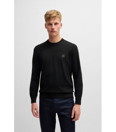 Pull col rond boss orange 001black