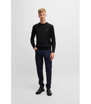 Pull col rond boss orange 001black