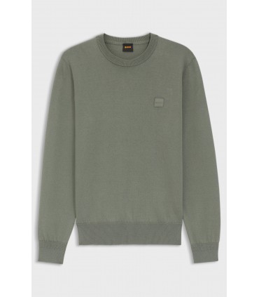 Pull col rond boss orange 076opengrey