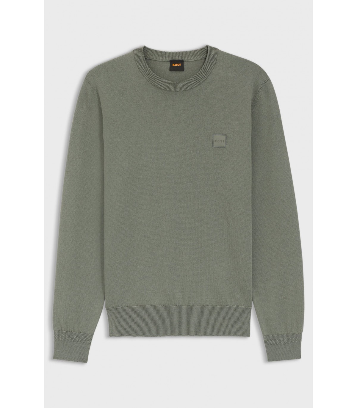 Pull col rond boss orange 076opengrey
